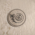 Laser cut wooden coaster personalised. Life is strange butterfly time rewind consequences LGBT