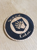 Laser cut wooden coaster. duty call Speed Cola Perk - Unique Gift lasercut