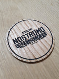 Laser cut wooden coaster. nostromo ship - Unique Gift lasercut