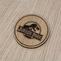 Laser cut wooden coaster. JPark