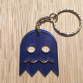 Lasercut acrylic keyring keychain. Ghost