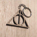 Lasercut wooden keyring keychain. Wizard horcrux