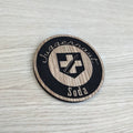 Laser cut wooden coaster. COD duty call Juggernaut Soda  - Unique Gift lasercut